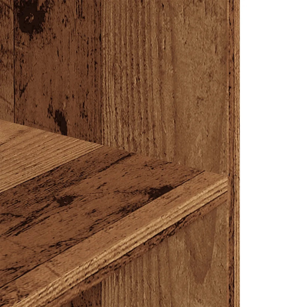 vidaXL Supporto Acquario 60x30x60 cm in Legno Multistrato Legno Antico