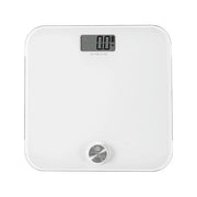 Macom Smart Body Scale Bilancia pesapersone elettronica con funzionamento senza batterie Quadrato Bianco
