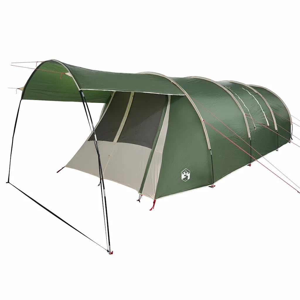 Tenda tunnel per 4 persone 4 persona Verde e Bianco 42004035