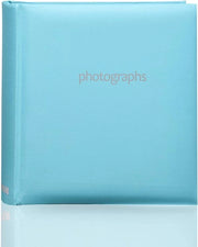 Album fotografico da 200 foto, pastello blu, 23 x 23 cm