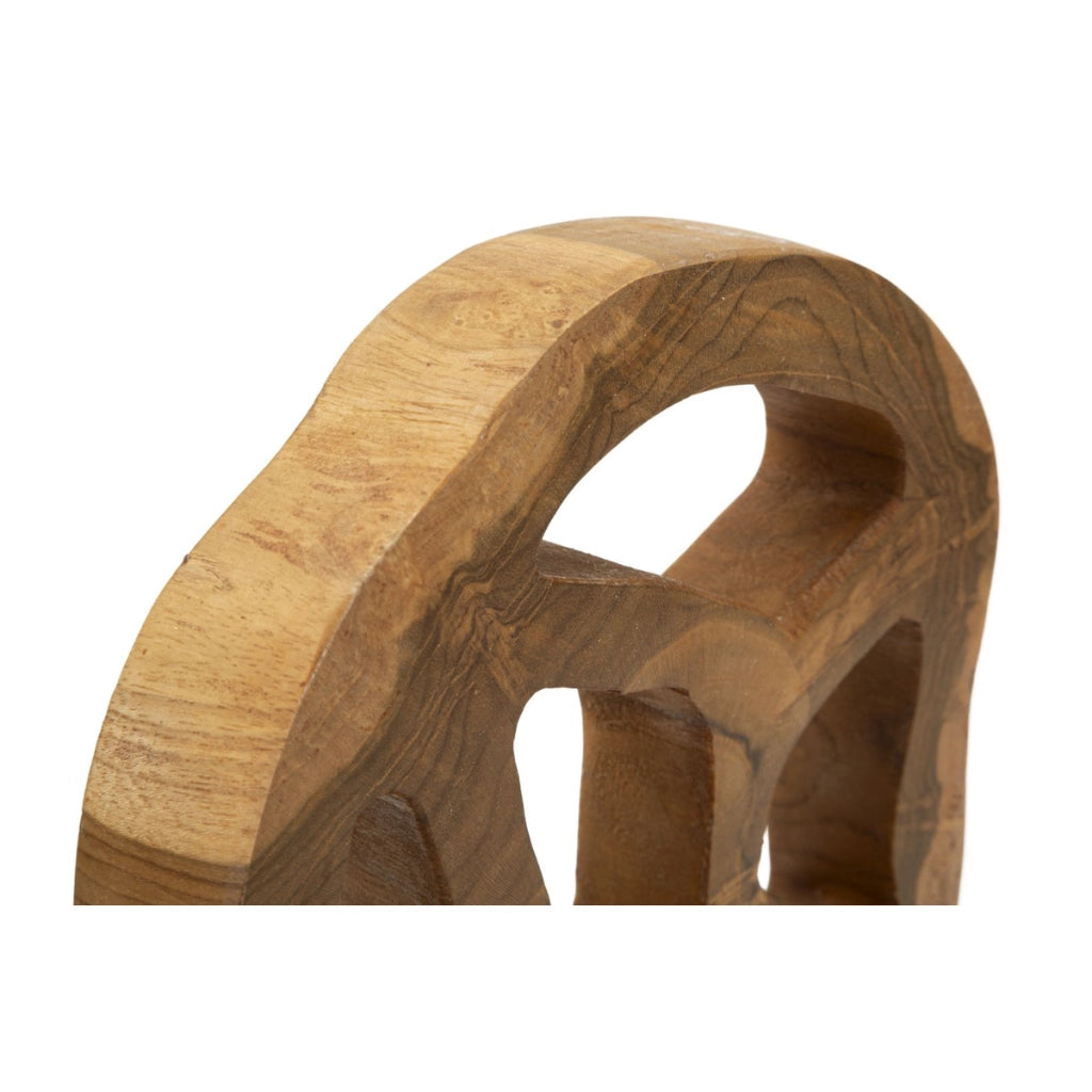 Scultura Radice 6, Marrone, Legno, 18x10x27 cm