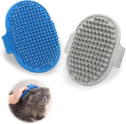 Spazzola per Capelli Corti Sotto-cape Sotto (Set di 2) Spazzola per Capelli Lunghi e Spazzola per Massaggio con Cura del Pelo per Gatti e Cani