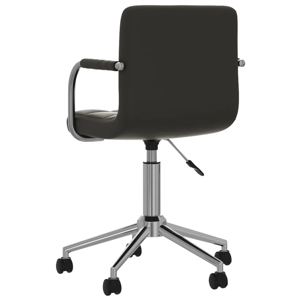 Sedia da Ufficio Girevole Nera in Similpelle cod mxl 55012
