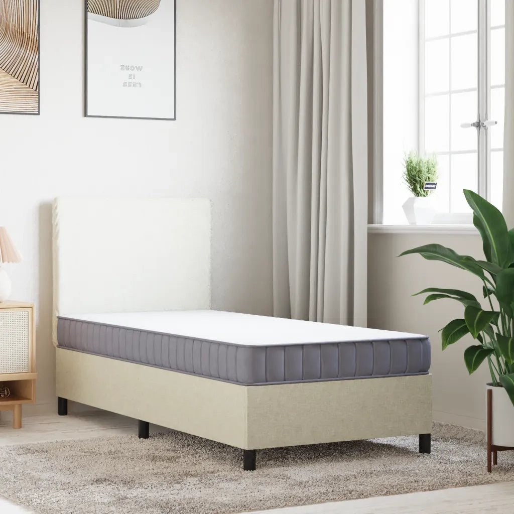 Materasso in Schiuma Mediamente Morbido-Materasso per Letto 90x190cm Single Size 484203