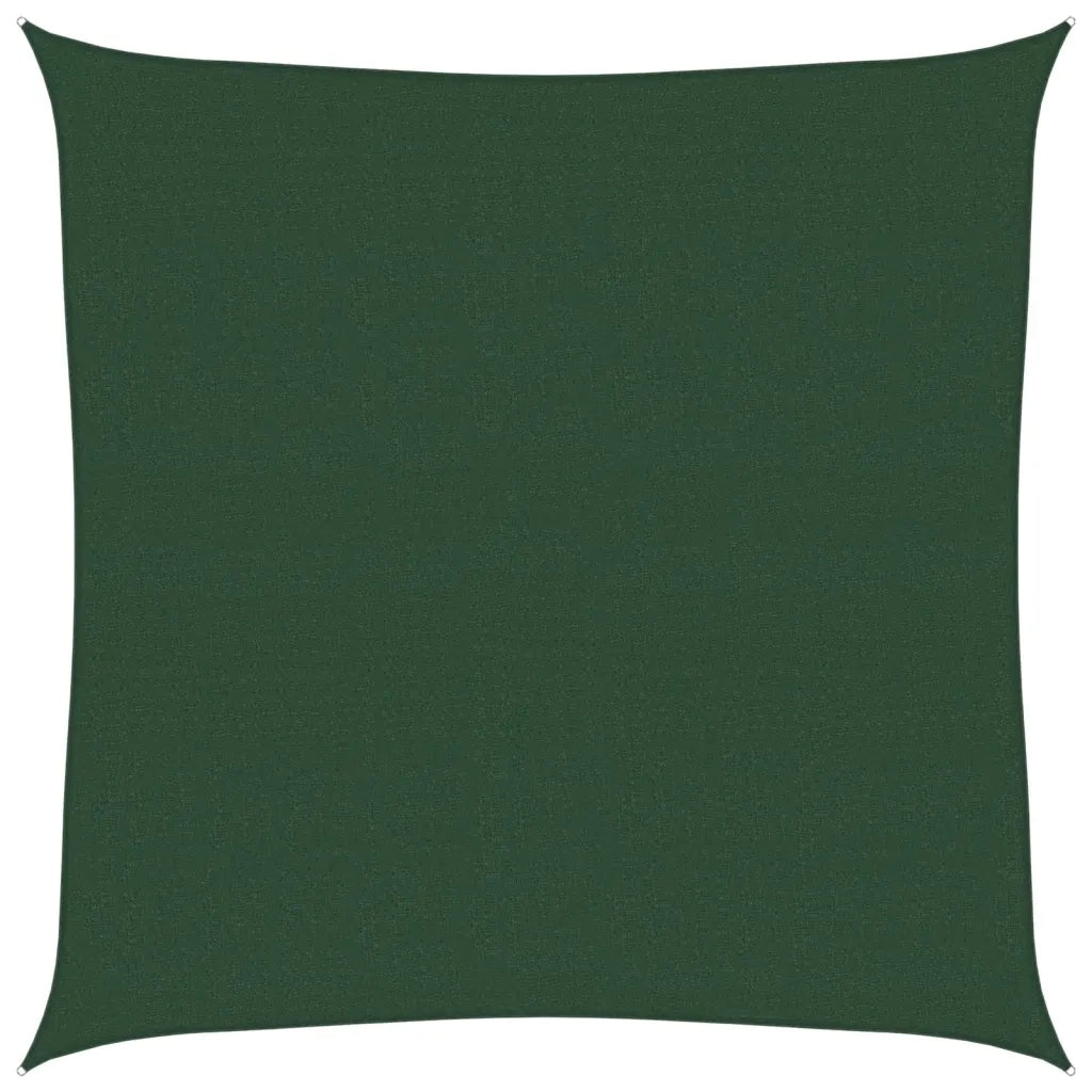 Vela Parasole 160 g/mÂ² Verde Scuro 4x4 m in HDPE