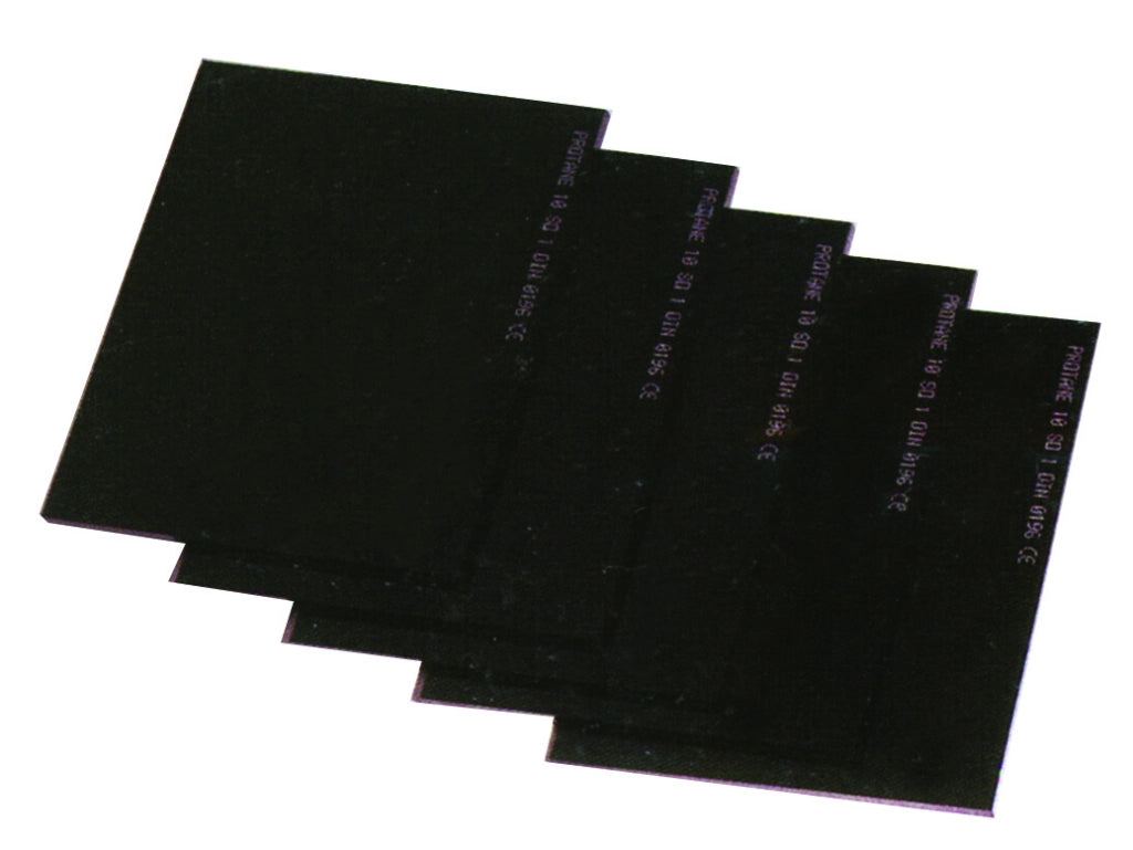 VETRO INATTINICO PER SALDATURA DIN 11  mm. 75x98 100.00 pz