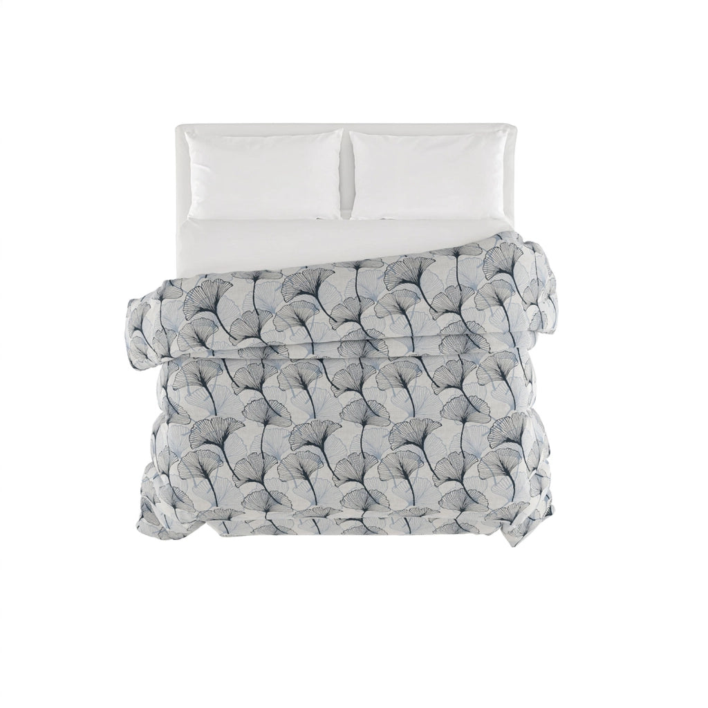 Trapunta Invernale Infinity Singolo 170x260 cm in Poliestere Ginko White