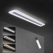 ZMH Lampada da soffitto plafoniera LED telecomando bianca per camera letto ufficio appartamento cucina balcone