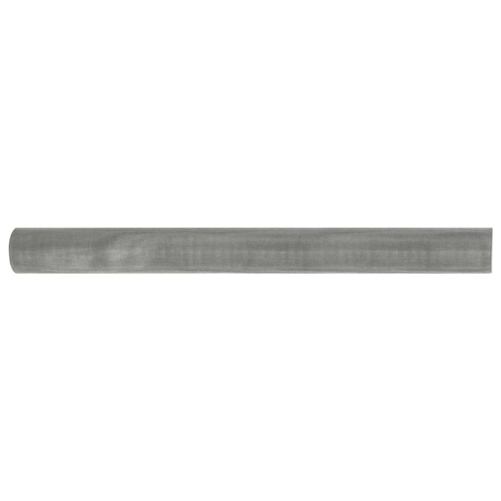 Rete per schermatura 80 x 1000 cm 30 Mesh Argento 42039555