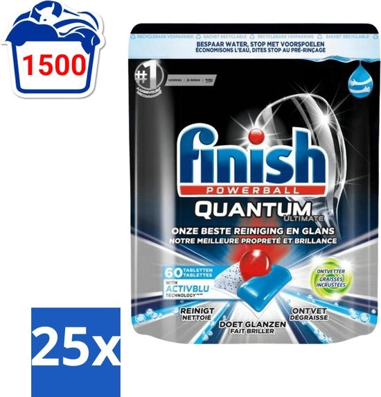 Pulitore per superfici - Disinfettante - 60 Fiale - Confezione in Bulk - 25 pezzi