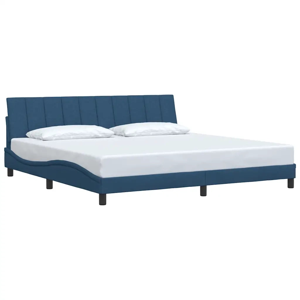 Giroletto senza Materasso Hanko Blu 200x200 cm in Tessuto 3310418