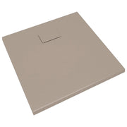 Piatto doccia base doccia piatto doccia contenitore doccia bagno WC cabina doccia arredamento casa SMC 90x90 cm marrone 02_0001967