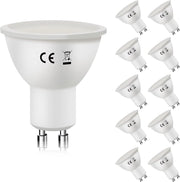 ZMH Bombilla LED 6W Lámpara de bajo consumo Ángulo de haz 110° Foco reflector bola