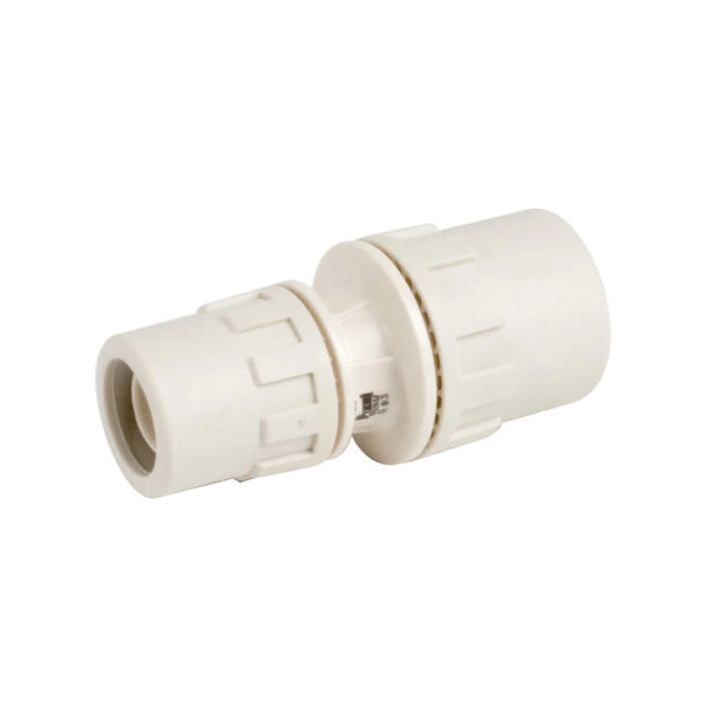 RACCORDO DIRITTO INTERMEDIO RIDOTTO A PASSAGGIO TOTALE CONNESSIONE MEDIANTE BICCHIERATURA IN TECNOPO - 26X3 - 20X2  - VIL