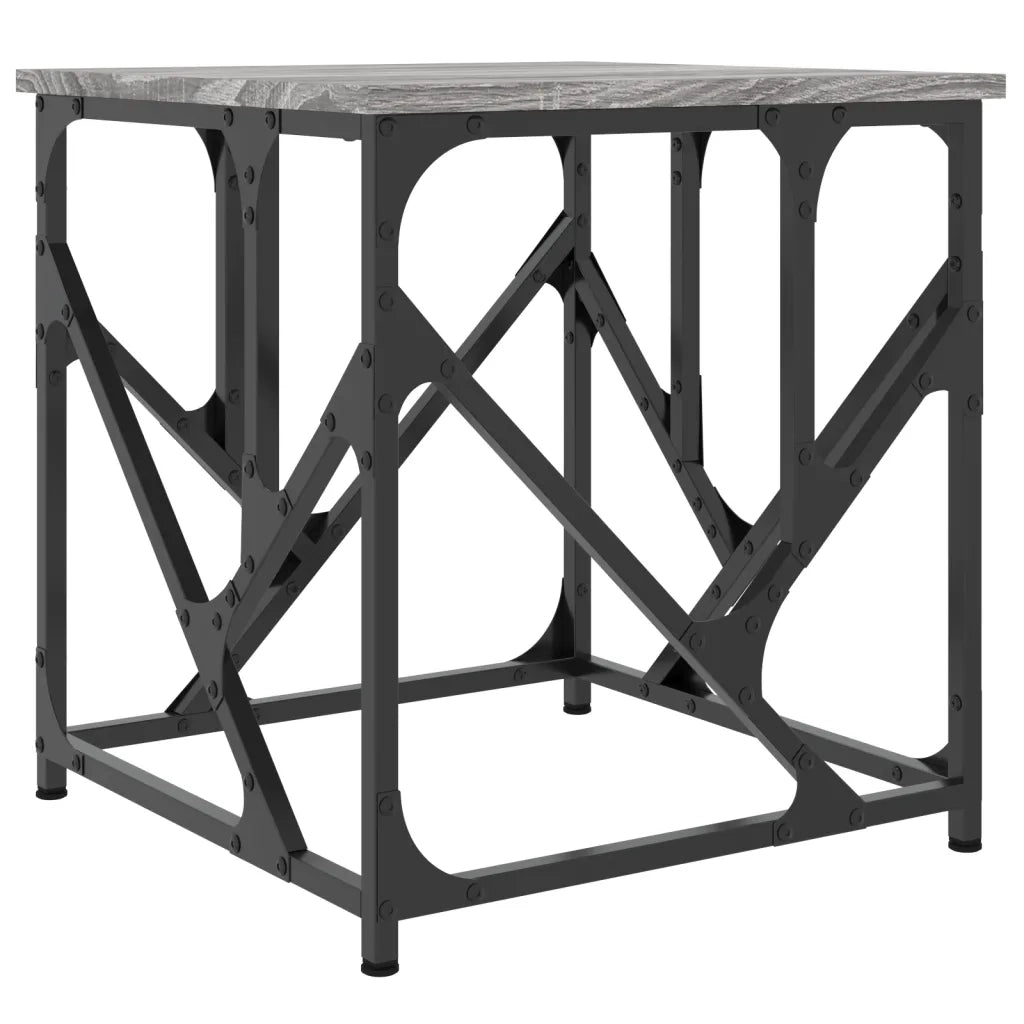 Tavolino salotto | Tavolino da caff¨¨ | Tavolino da Soggiorno Grigio Sonoma 45x45x47,5 cm Legno Multistrato