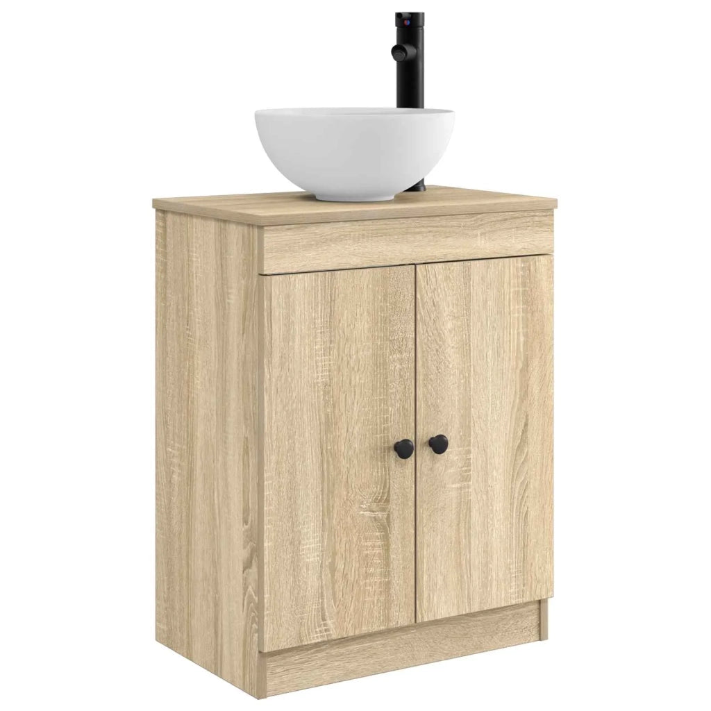 Mobile da bagno con lavabo Rovere Sonoma 54 x 35 x 83 cm