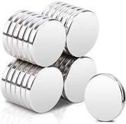 25 pezzi di magneti forti, 20 x 3 mm magneti forti per lavagne magnetiche, magneti di neodimio extra forti, piccoli magneti rotondi magneti forti di neodimio display per lavagne, cucine, attrezzi per hobby, uffici