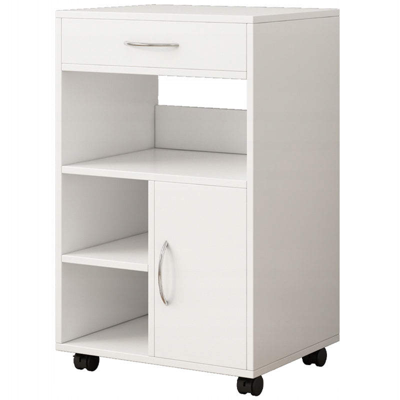 Mobile multifunzionale, tavolino, stampante, scaffale, ripiano moderno, 50 cm
