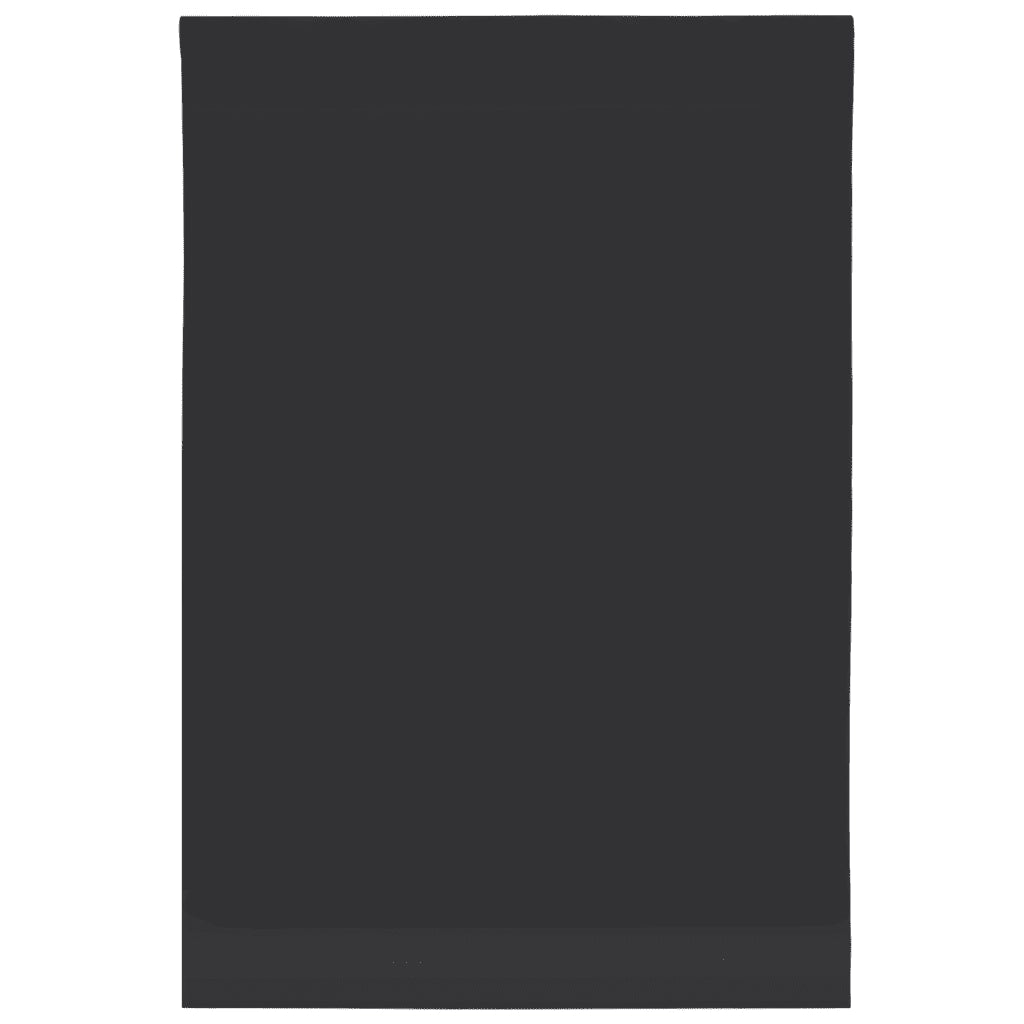 Adesivo per mobili autoadesivo nero opaco 90x500 cm PVC CFW9963396