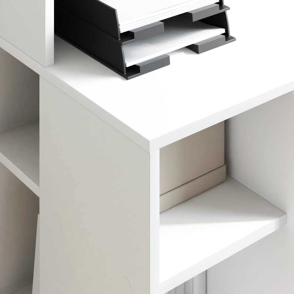 Scrivania Bianco 90 x 48 x 101,5 cm Legno multistrato 869522