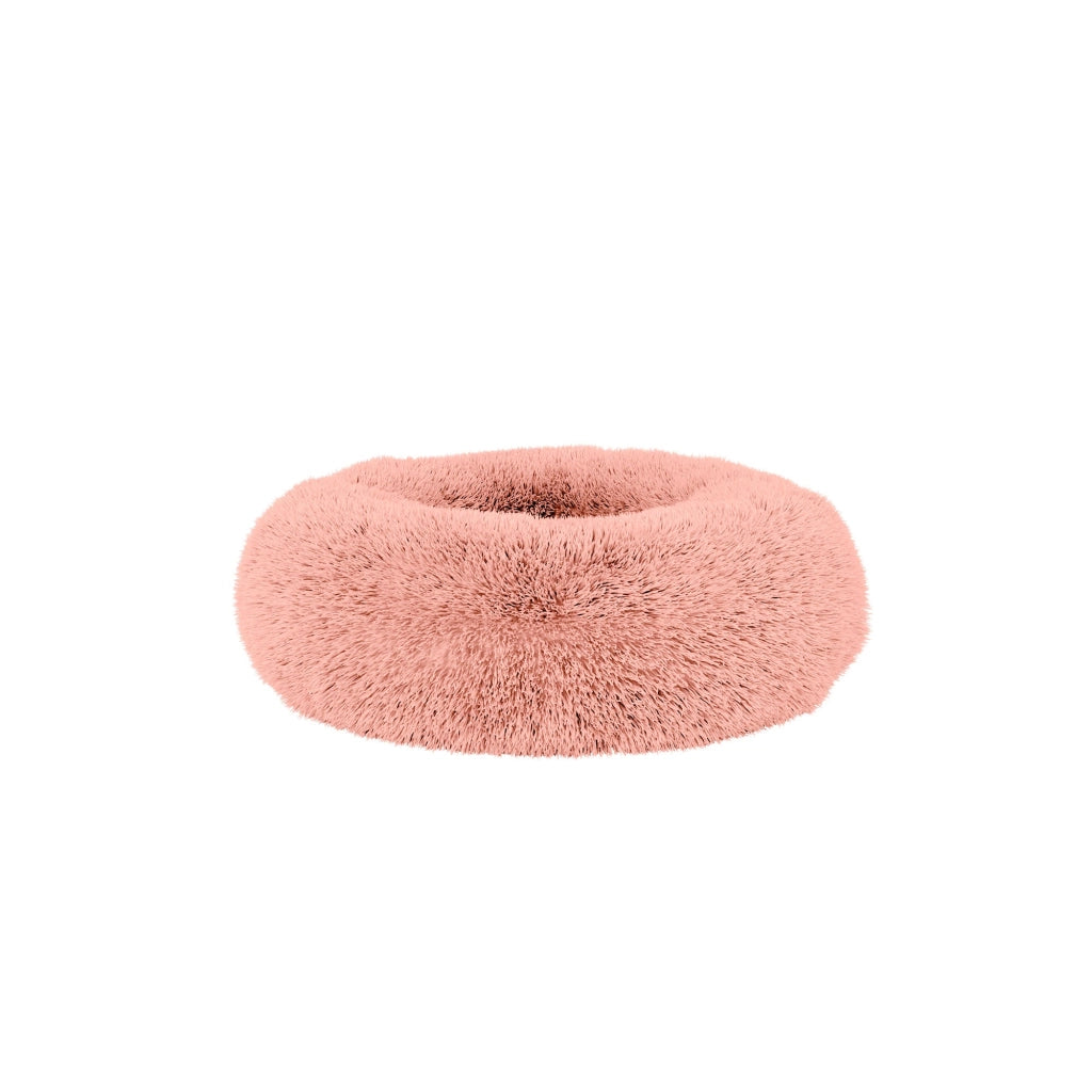 Cuccia per Cani e Gatti Ø70 cm in Poliestere Rosa