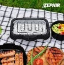 Zephir BARBECUE ELETTRICO DA TAVOLO ZHC703 2000 W