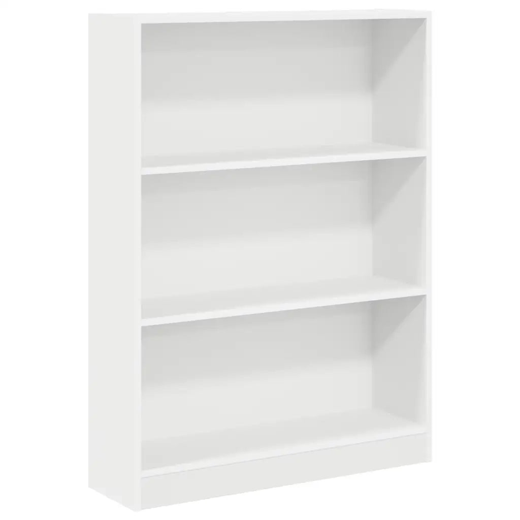 Libreria Bianca 80x24x109 cm in Legno Multistrato 857835