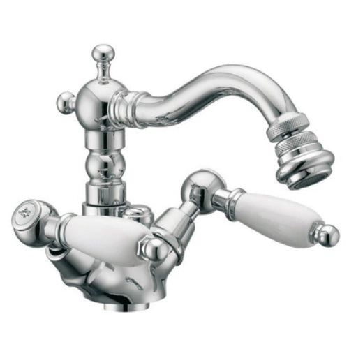 MONOFORO BIDET CON BOCCA ANTICA ARMONY CLASSIC Cromo HUBER