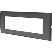 PLACCA COPRIFRUTTI AVP - GRIGIO SCURO POSTI 7 MM 205X80- 8 pezzi