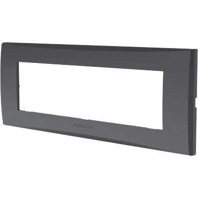 PLACCA COPRIFRUTTI AVP - GRIGIO SCURO POSTI 7 MM 205X80- 8 pezzi