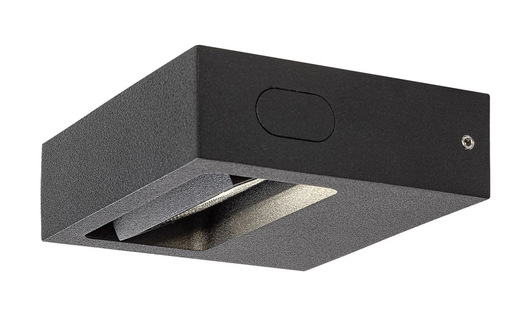 Applique esterna moderna LED 7W Ganges nero Rabalux