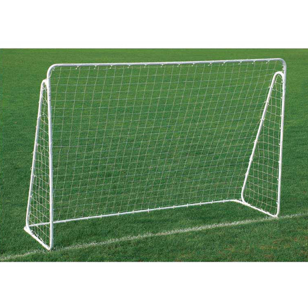 Porta da Calcio 300x120x205 cm Rete Impermeabile Telaio in Metallo