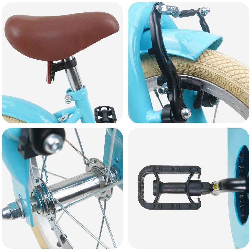 Bicicletta per Bambini 14 Pollici per bambini da 3 a 5 anni