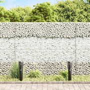 Sassi da Giardino Bianco 12 cm Vetro 42025188
