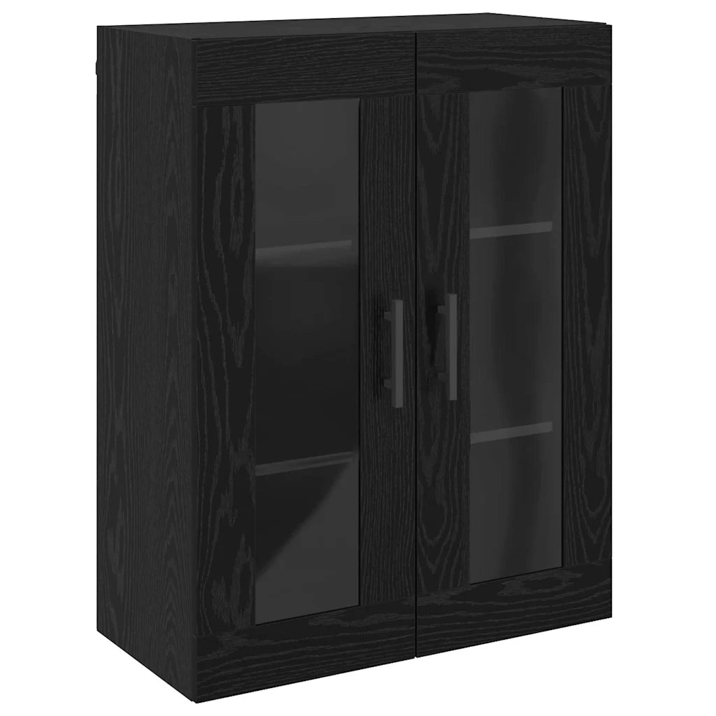 Armadi da Muro 2 pz Rovere nero 69,5 x 34 x 90 cm CFW3055793