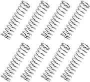 Drukklemballen in acciaio inossidabile - 50 pezzi - Micro klemballen - Diametro del filo 0,5 mm - Accessori per fai da te stesso - Facili da utilizzare - Drukklemballone