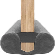 Stopper per porte a doppia faccia per isolamento - 85-100CM - Grigio