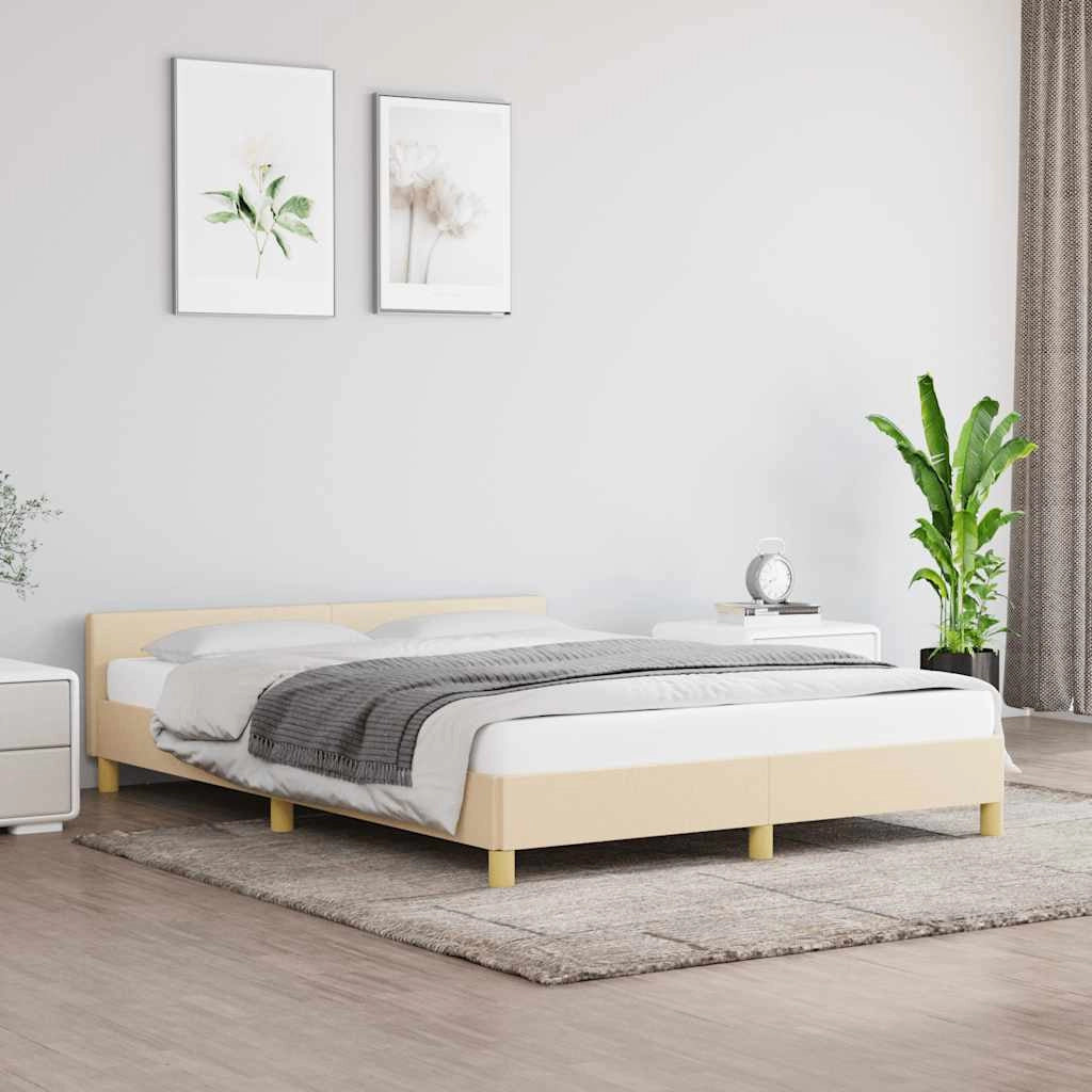 Giroletto con Testiera Crema 140x190 cm in Tessutocod mxl 71546