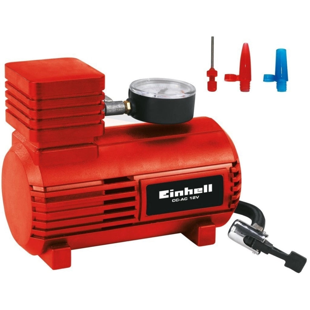 Trade Shop - Mini Compressore Portatile Per Auto Moto Barca Ecc B-ac Presa 12v Einhell 12 -
