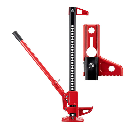 Farm Jack – Profi-Klemm-Set, 60‘‘ Wagenheber bis 3000 kg und max. 135 cm Hubhöhe mit obere Klemme