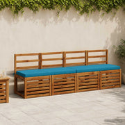 Cuscini per Panchina a 2 Pezzi VUGHT 2 pz 100% Poliestere 951211