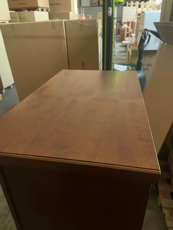 Cassettiera arte povera 8 cassetti in legno bassano 70x40x125 - Mobili 2G