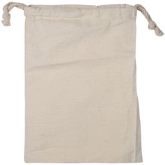 Tas di stoccaggio in cotone 30 * 40 cm - Tas in cotone - Borsa portatile - Borsa per la lavanderia - Borsa per oggetti - Borsa per scarpe - Leggera - Sacchetto di stoccaggio