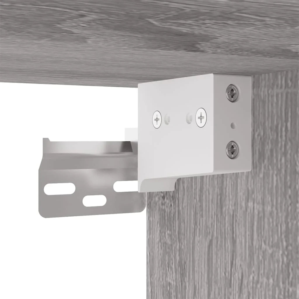 Set di mobili in legno ingegnerizzato Sonoma da 4 pezzi (mobile credenza mobile TV soggiorno camera da letto salotto) - 02_0024849