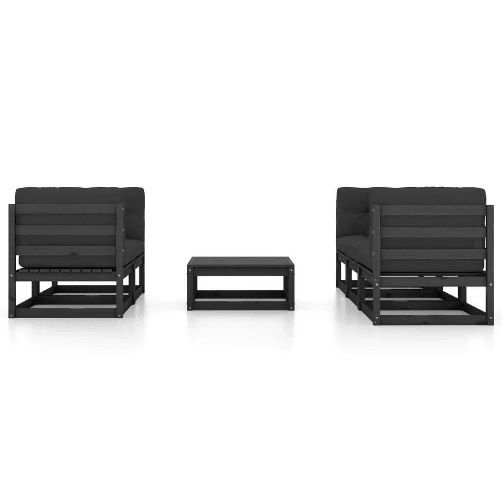 Set di mobili da giardino mobili da esterno 6 pezzi con cuscini legno di pino massiccio 02_0016689
