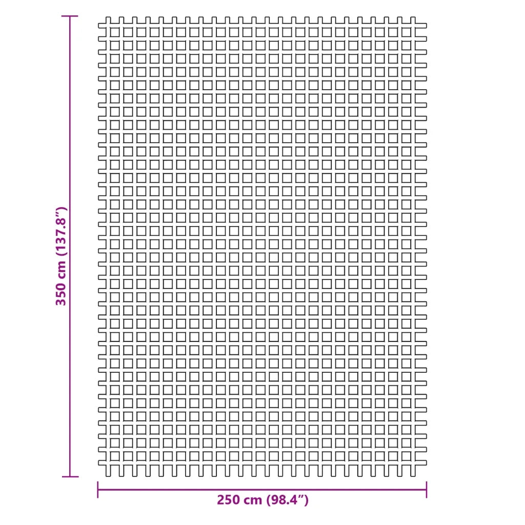 Tappeto da Tenda | Tappeto da campeggio Blu 3,5x2,5 m