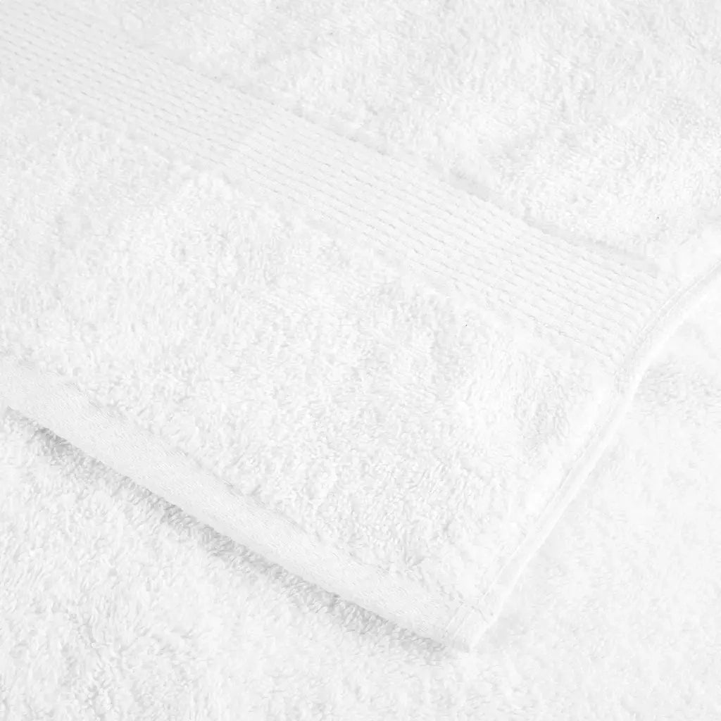 Asciugamani da doccia premium SOLUND 4 pezzi Bianco 70x140 cm 600 g/m2