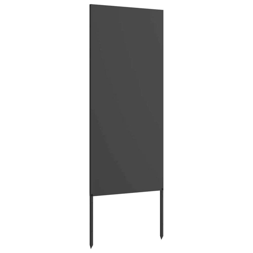 Schermo per privacy in giardino Traforo Nero 50 x 140 cm CFW5550245