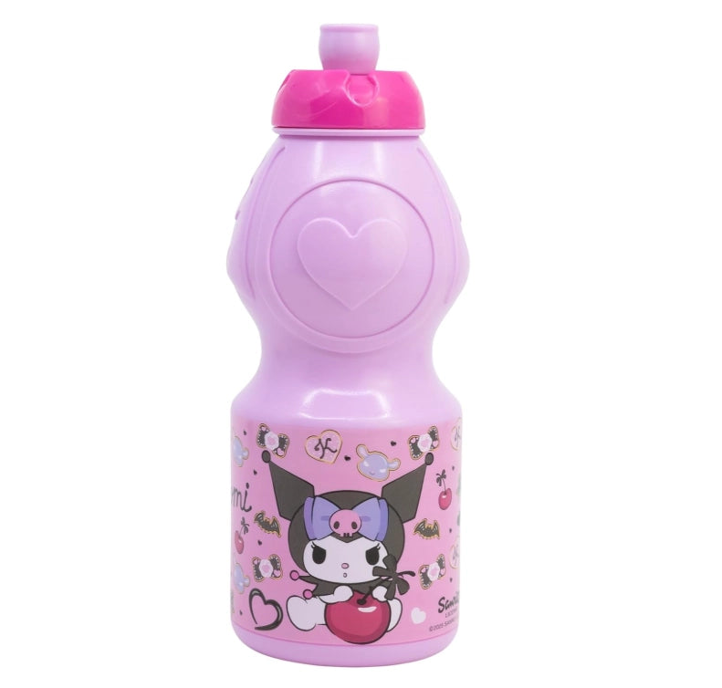 BORRACCIA IN PLASTICA 400ML PERSONAGGI PERSONAGGI CARTONI: KUROMI