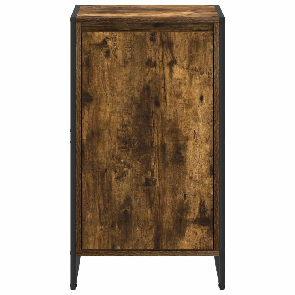 Credenza | Madia | Buffet da pranzo | Armadio da pranzo Quercia Fumosa 43 x 36 x 75,5 cm Legno multistrato